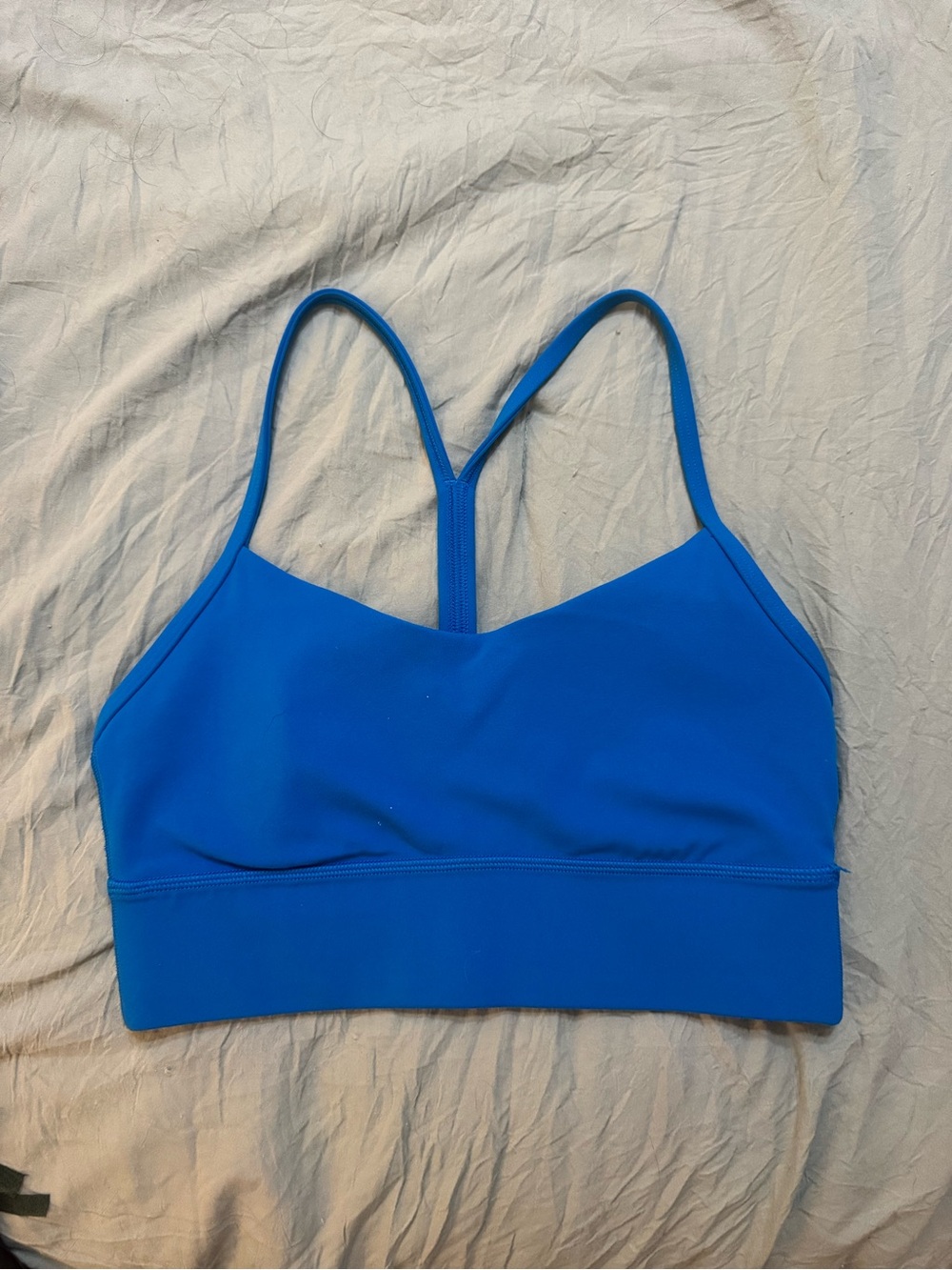 Lululemon Blue Strappy Sports Bralette - Women Intimates & Sleepwear